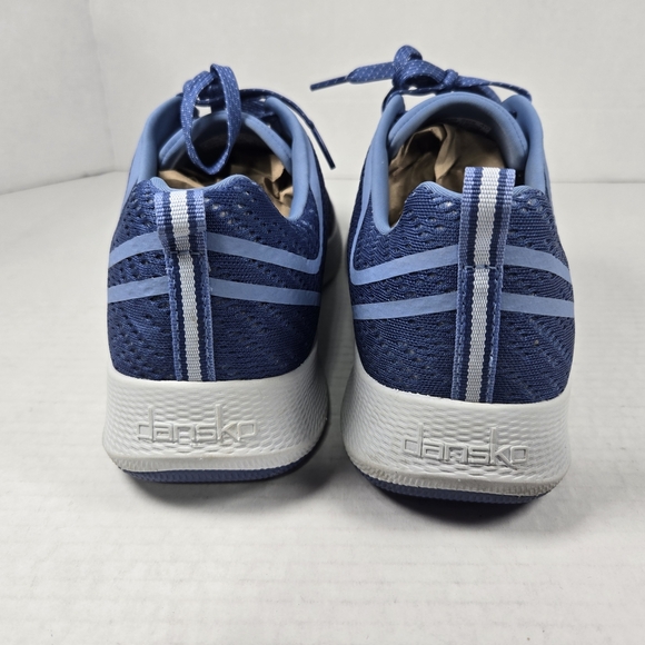 Dansko Sky Blue Mesh Laceup Lightweight Comfort Walking Sneakers Size EU 40 US 9 - Picture 6 of 12